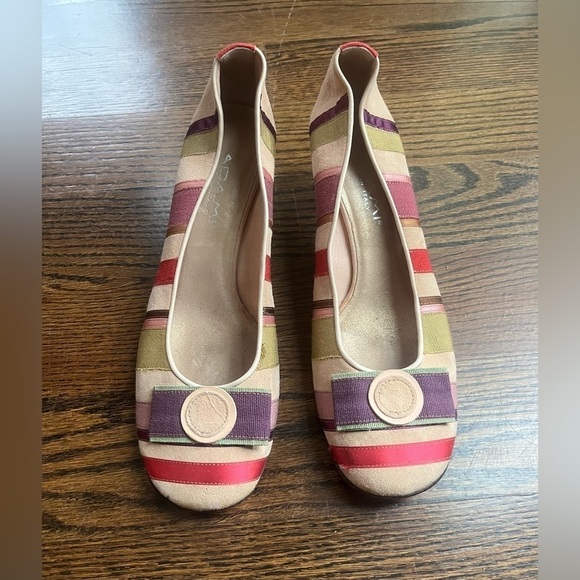 Adami women’s sued shoes Sz. 40 (US10) made in Italy - Picture 1 of 11